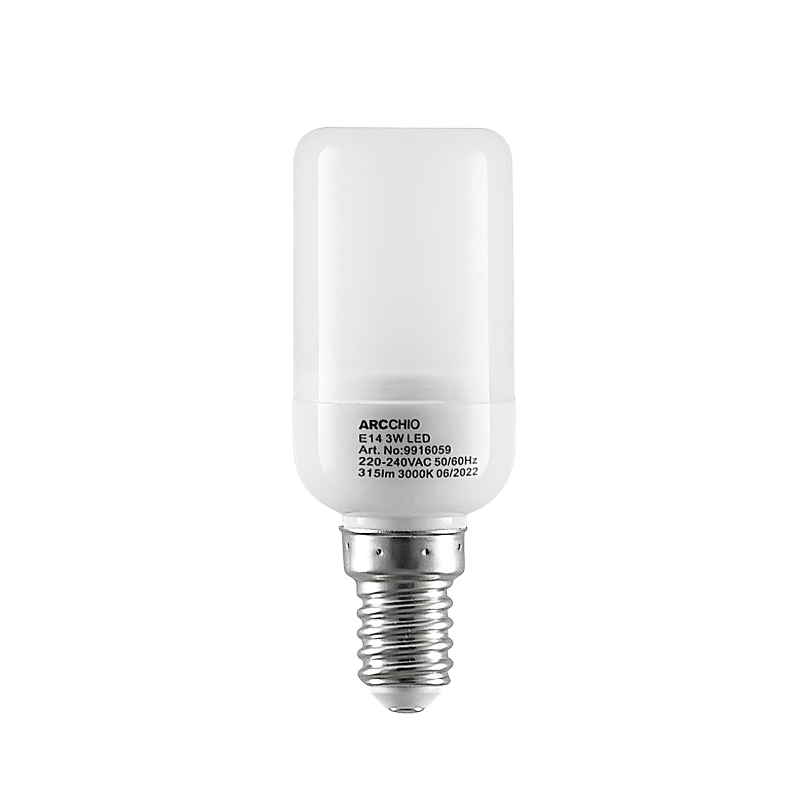 Arcchio ampoule LED tube E14 3 W 3 000 K