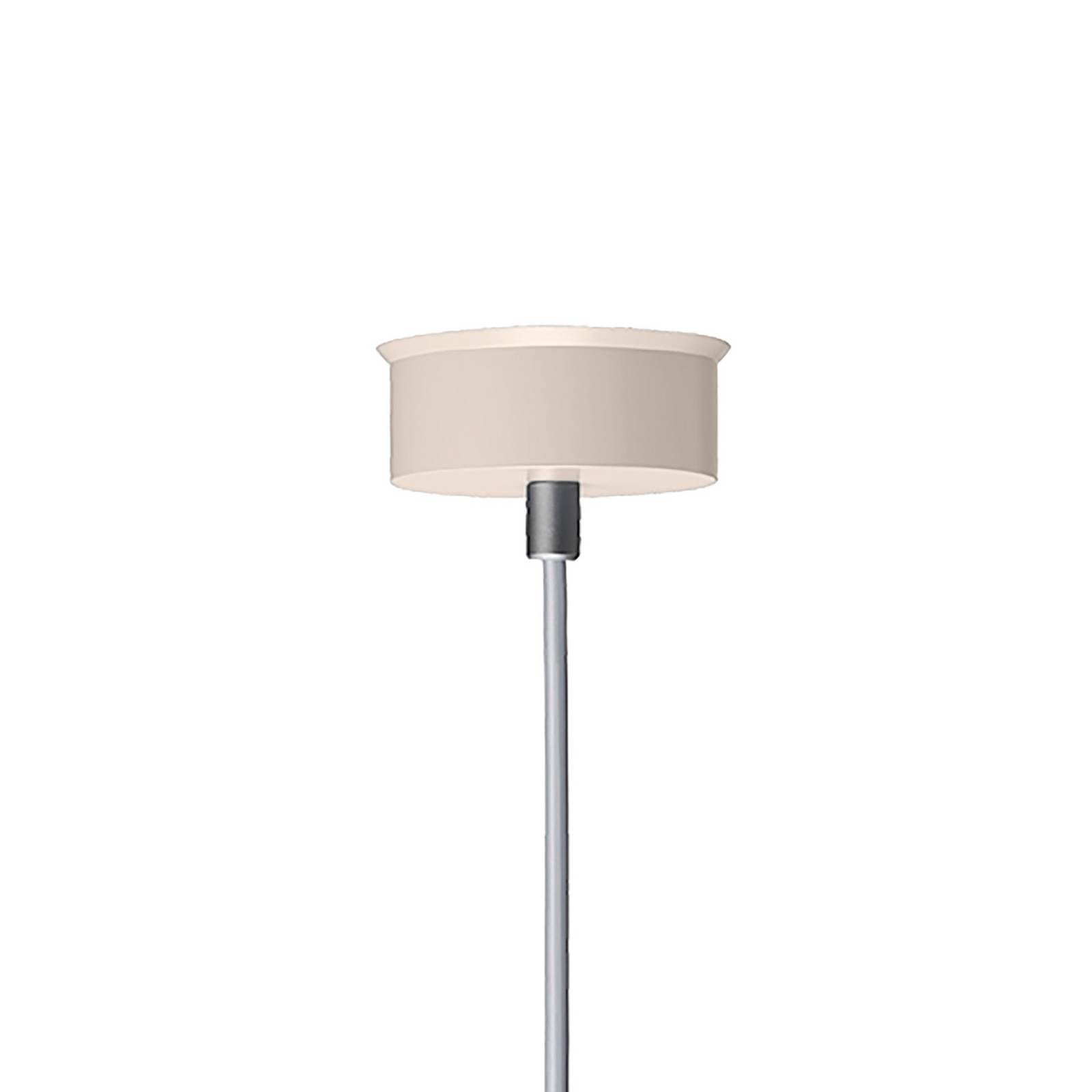 Lampa wisząca Anglepoise typu 80, beżowa, Ø 15 cm, metalowa