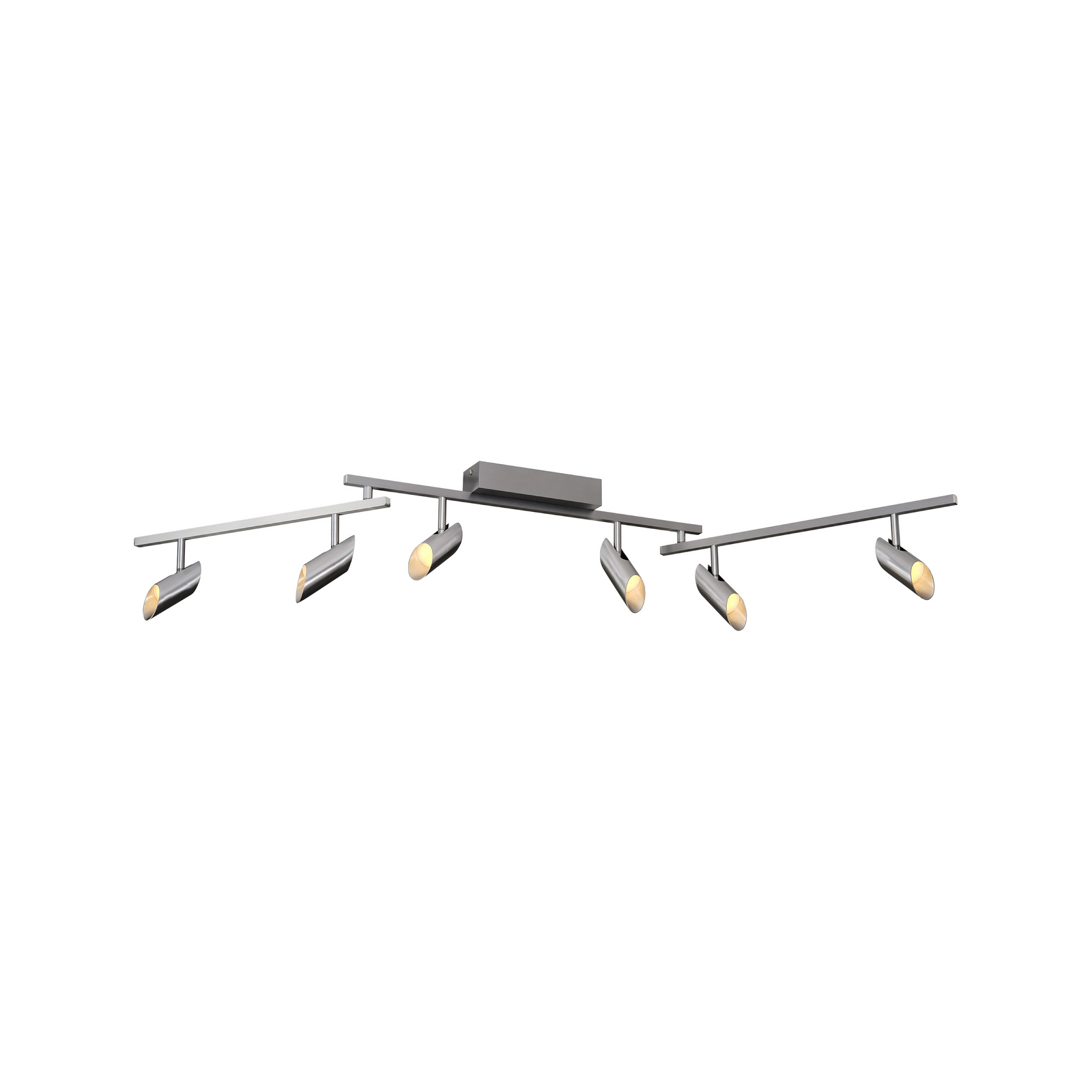 Downlight LED Risell, longitud 142 cm, color aluminio