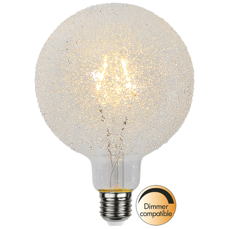 LED-Globelampe E27 1W G125 Ice Drop 2.600K dimmbar