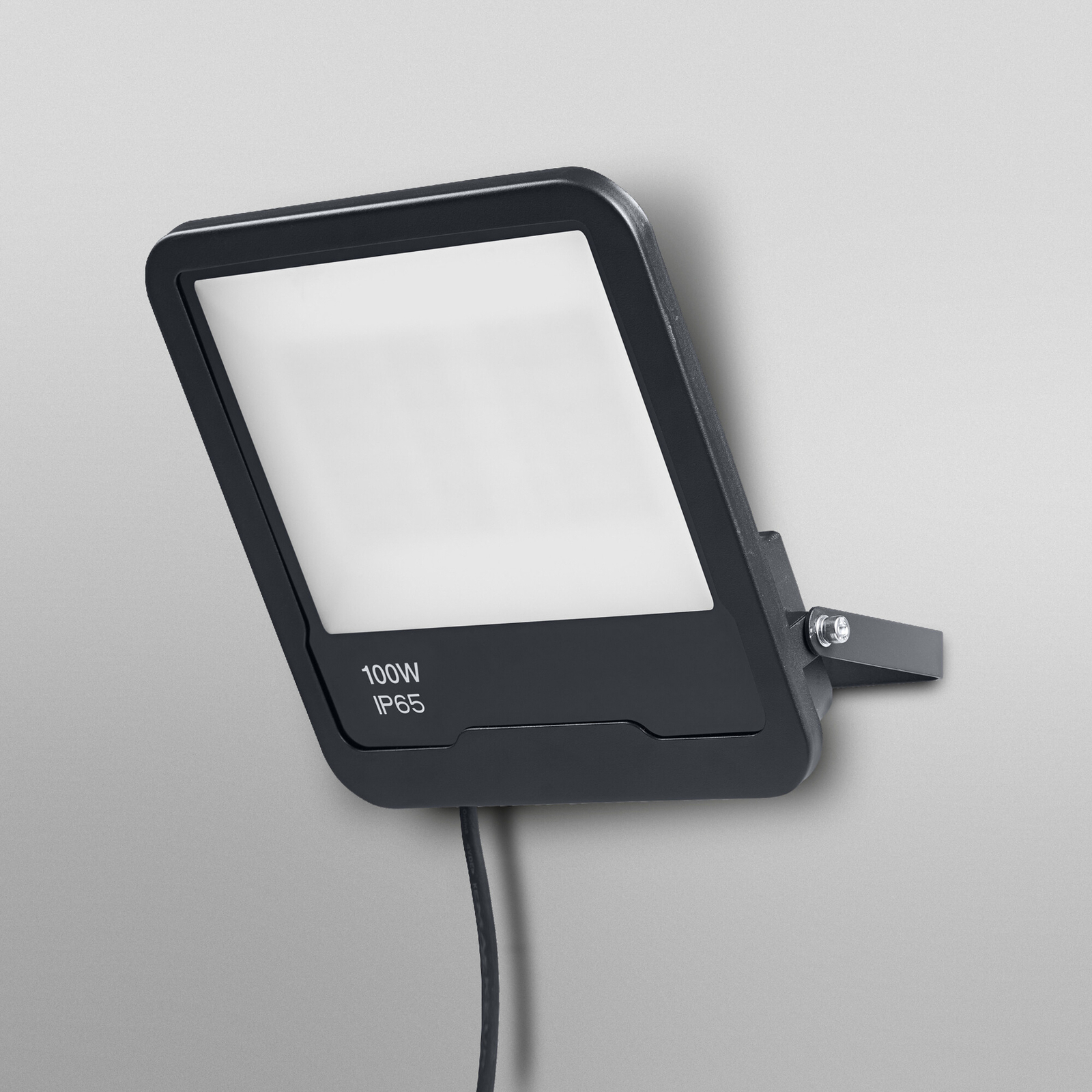LEDVANCE SMART+ WiFi Floodlight, RGBW noir 100W