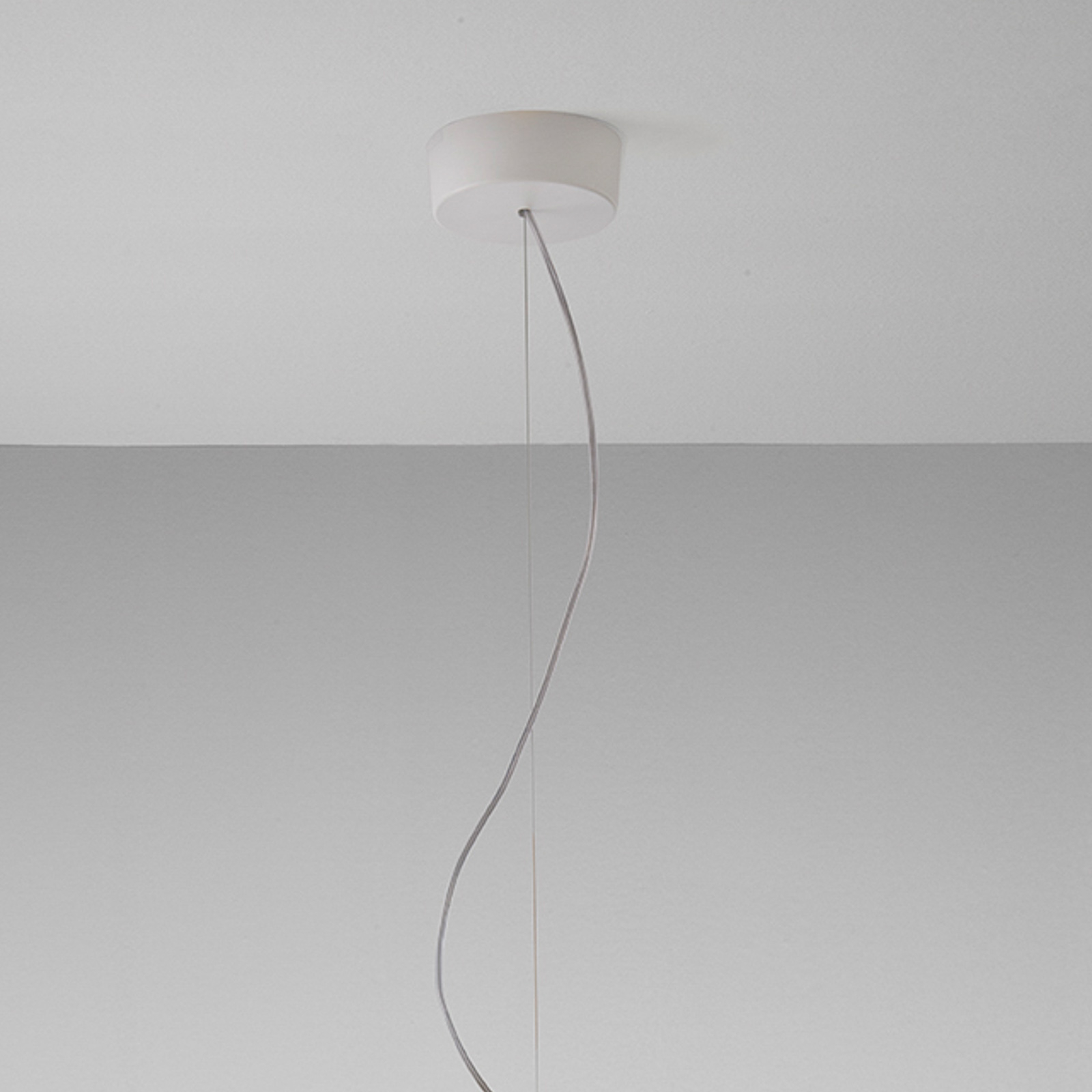 Prandina Segesta závesná lampa mosadz/biela Ø 36cm