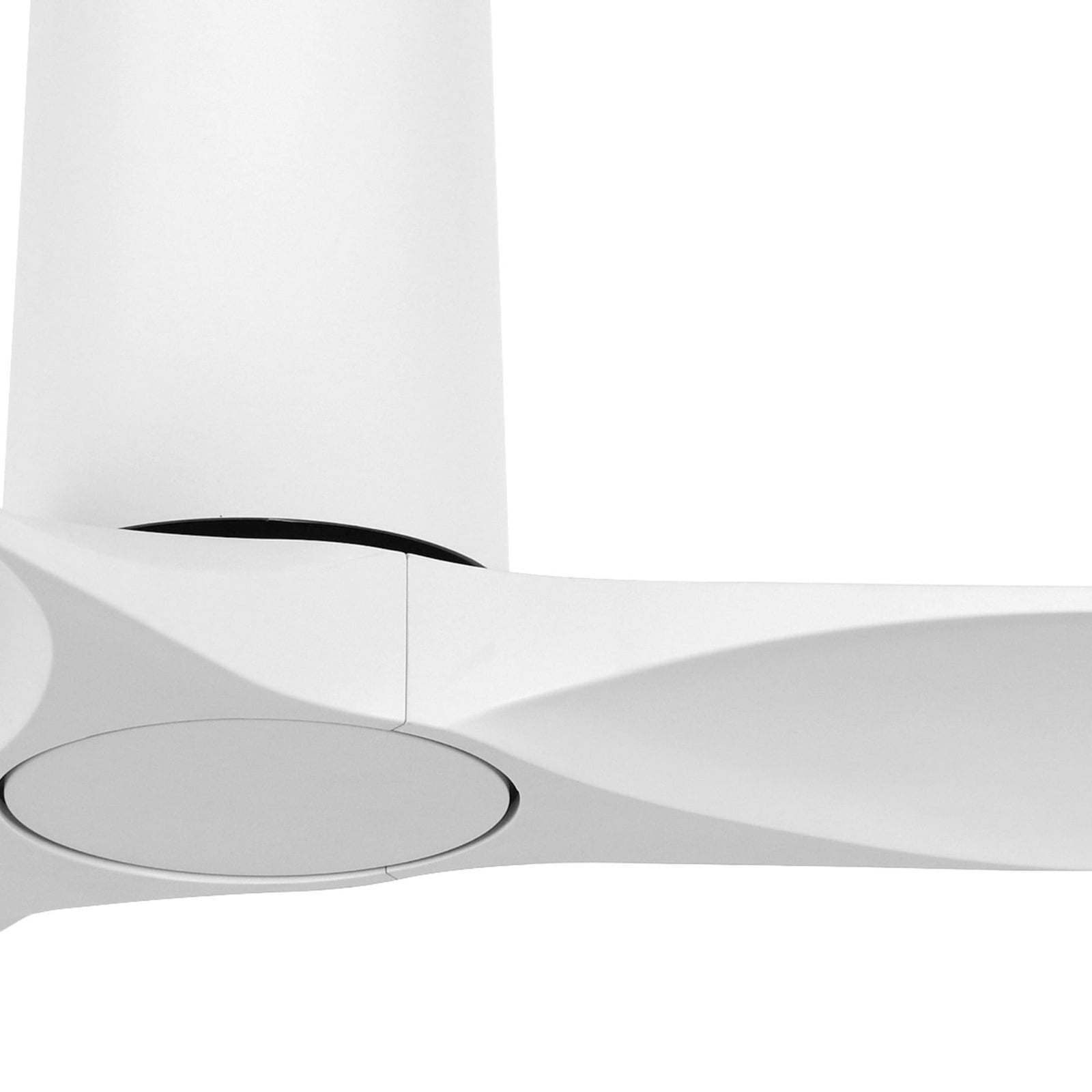 Ventilateur de plafond Londo, blanc, moteur à courant continu, Ø 132 cm - Ventilateur de plafond Londo, blanc, moteur à courant continu, Ø 132 cm -