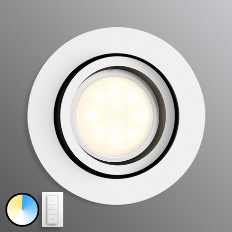 Philips Hue Milliskin rond blanc avec variateur
