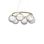 Miira 6 Circular Candelabro Brass/Optic - Nuura