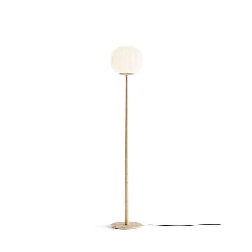 Luceplan - Lita Floor Lamp Ø30 Ash Wood
