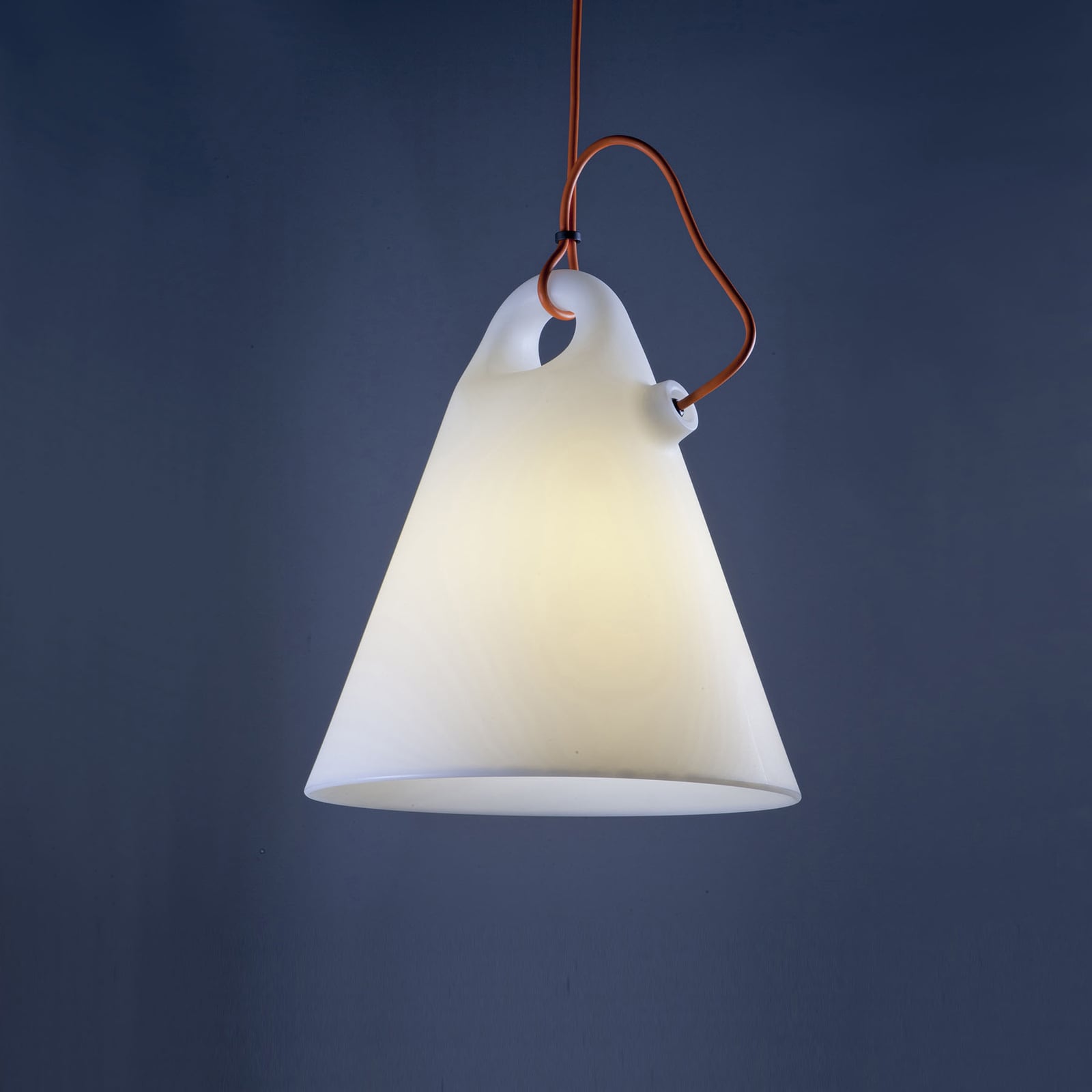 Trilly udendørs hængelampe, stik, Ø 27 cm - Martinelli Luce