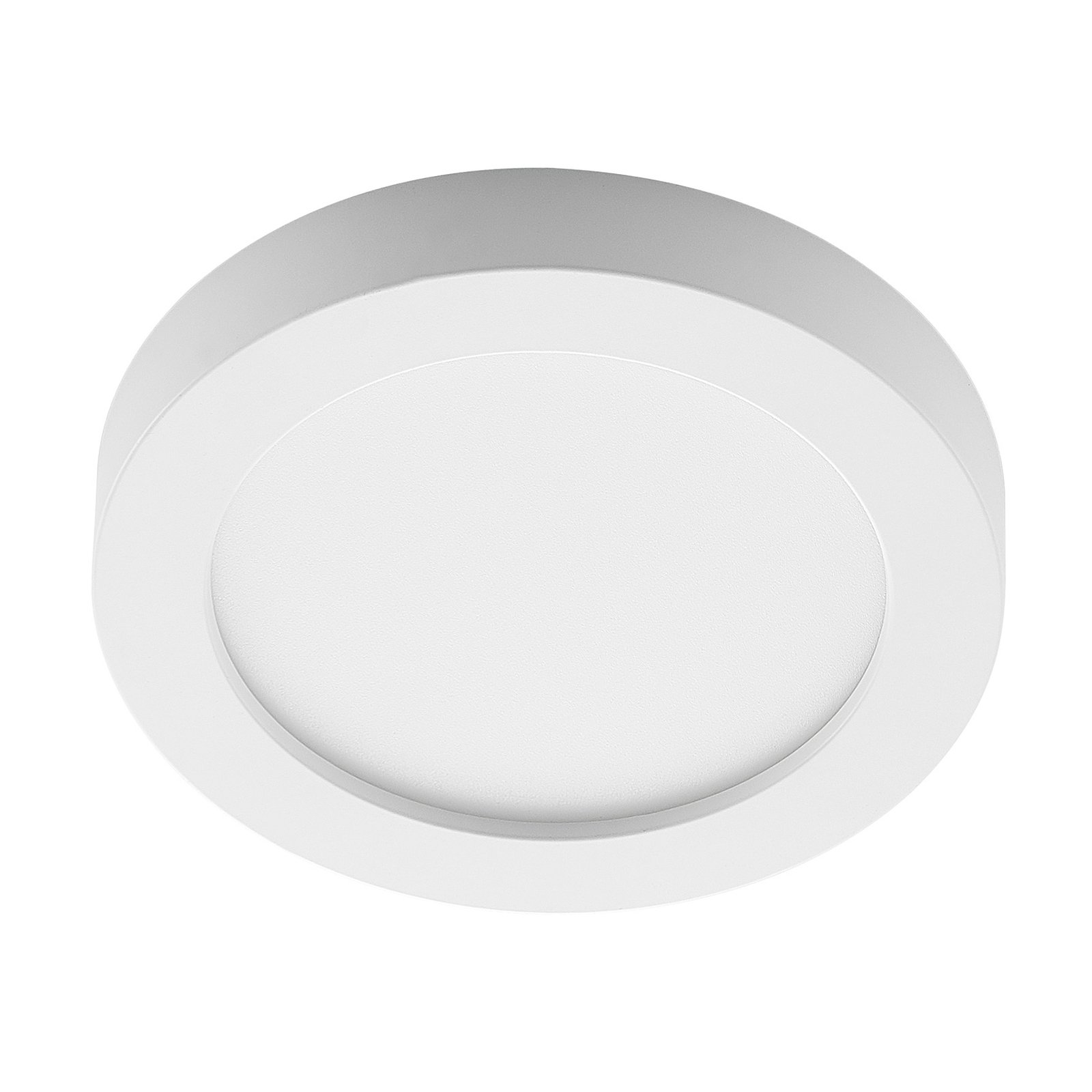 Prios Edwina LED-Deckenleuchte, weiß, 22,6 cm