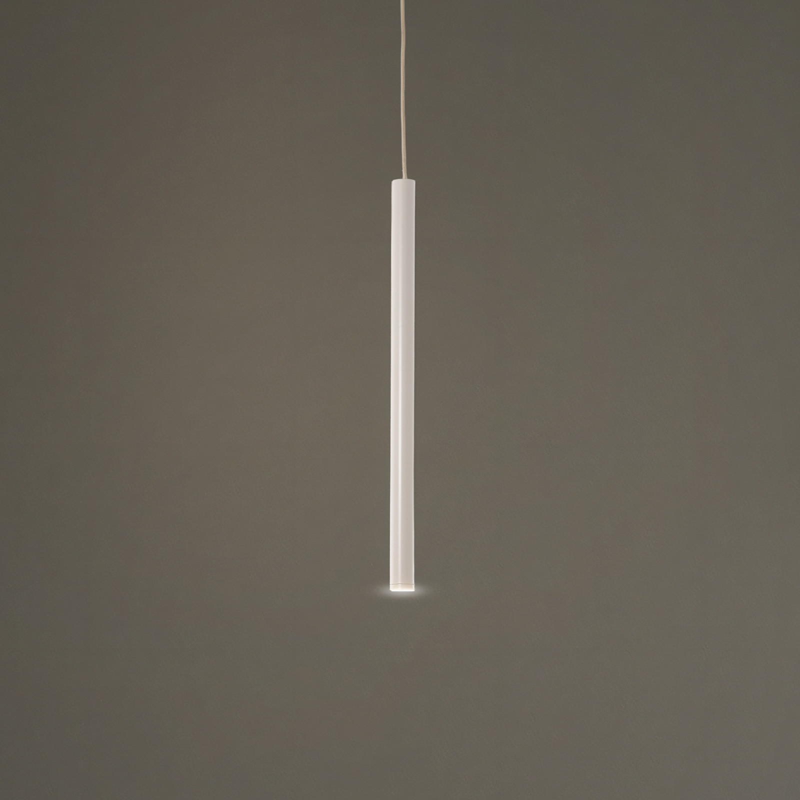 Argon Lampă suspendată LED Rulo bej oțel Ø 32 cm - Camera de zi / sufragerie - Metal