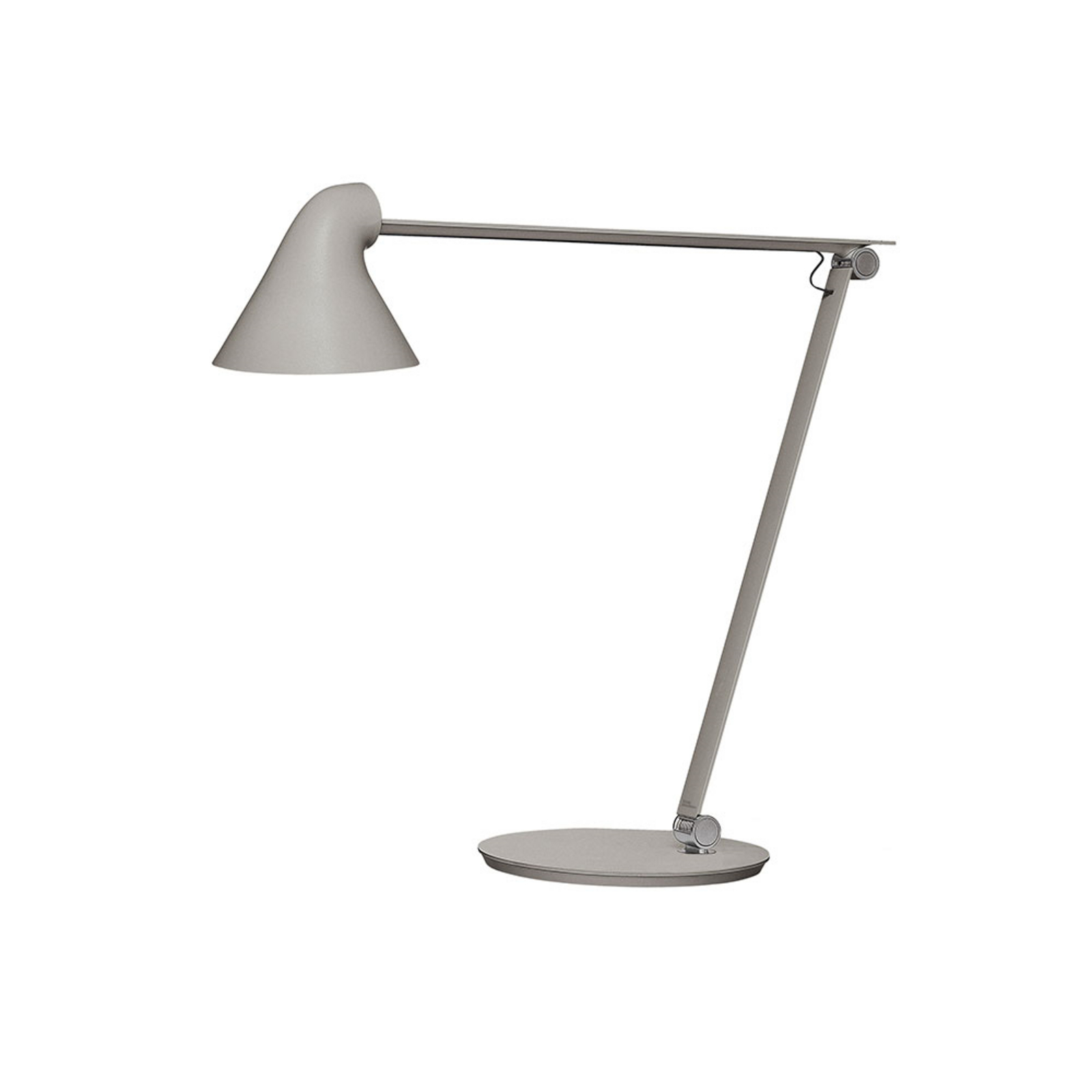 NJP Candeeiro de Mesa Lamp com Base 2700K Light Grey - Louis Poulsen