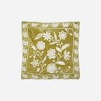 HDRica cushion cover, mustard yellow/white, 50 x 50 cm - House Doctor