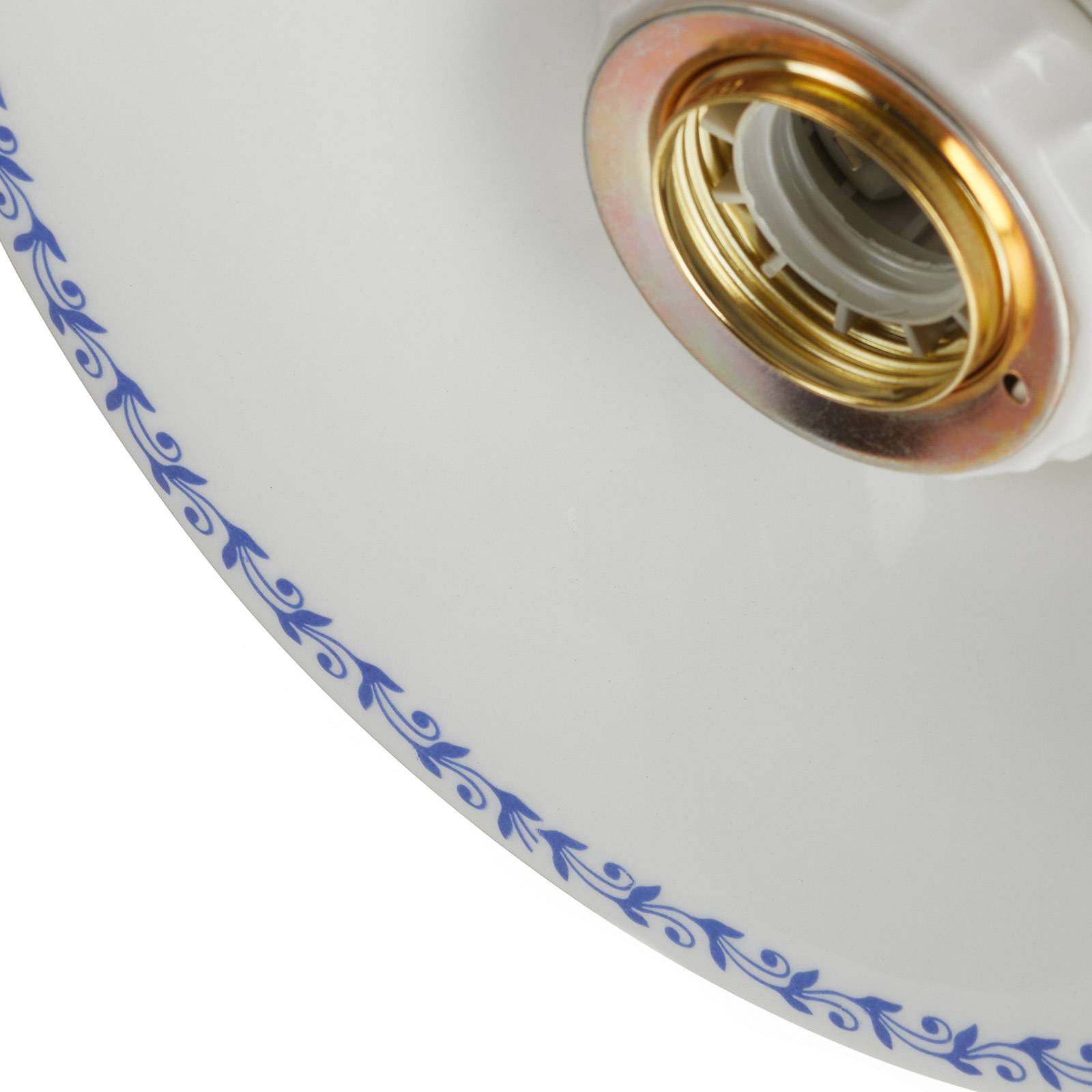 Lampa ścienna IL PUNTI z ceramicznym kloszem