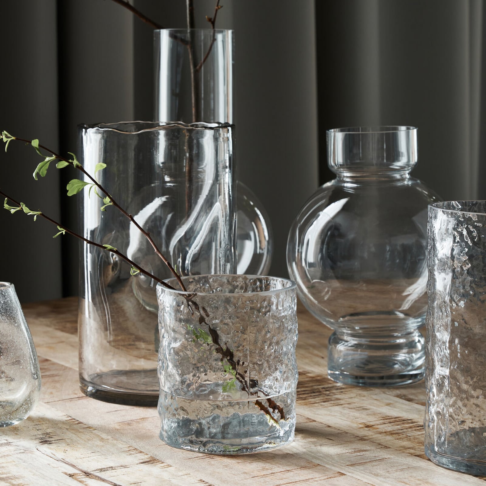 Vaso HDHuri, trasparente, altezza 13 cm, vetro - House Doctor Vaso HDHuri, trasparente, altezza 13 cm, vetro - House Doctor