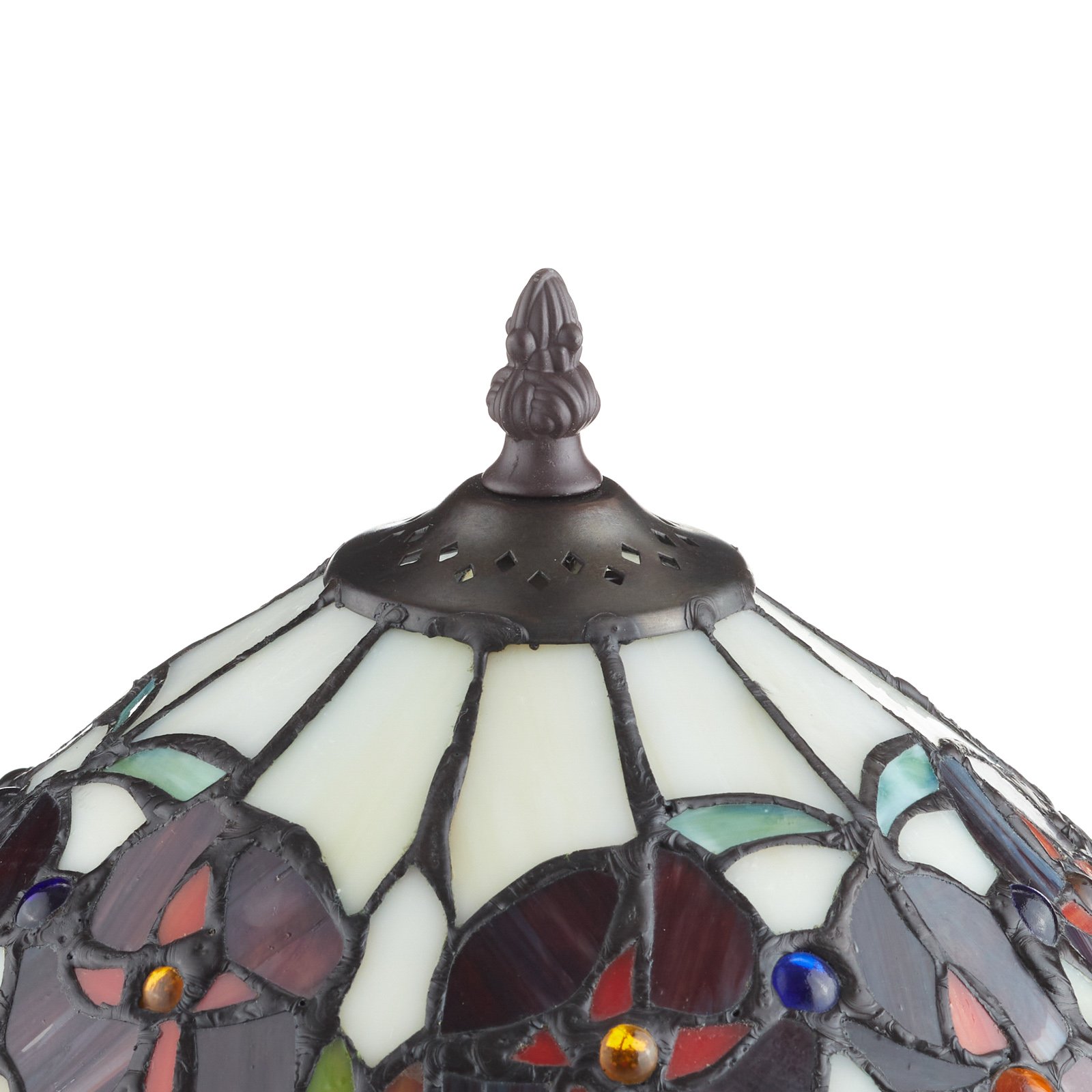 ELINE lampe à poser style Tiffany classique 40 cm