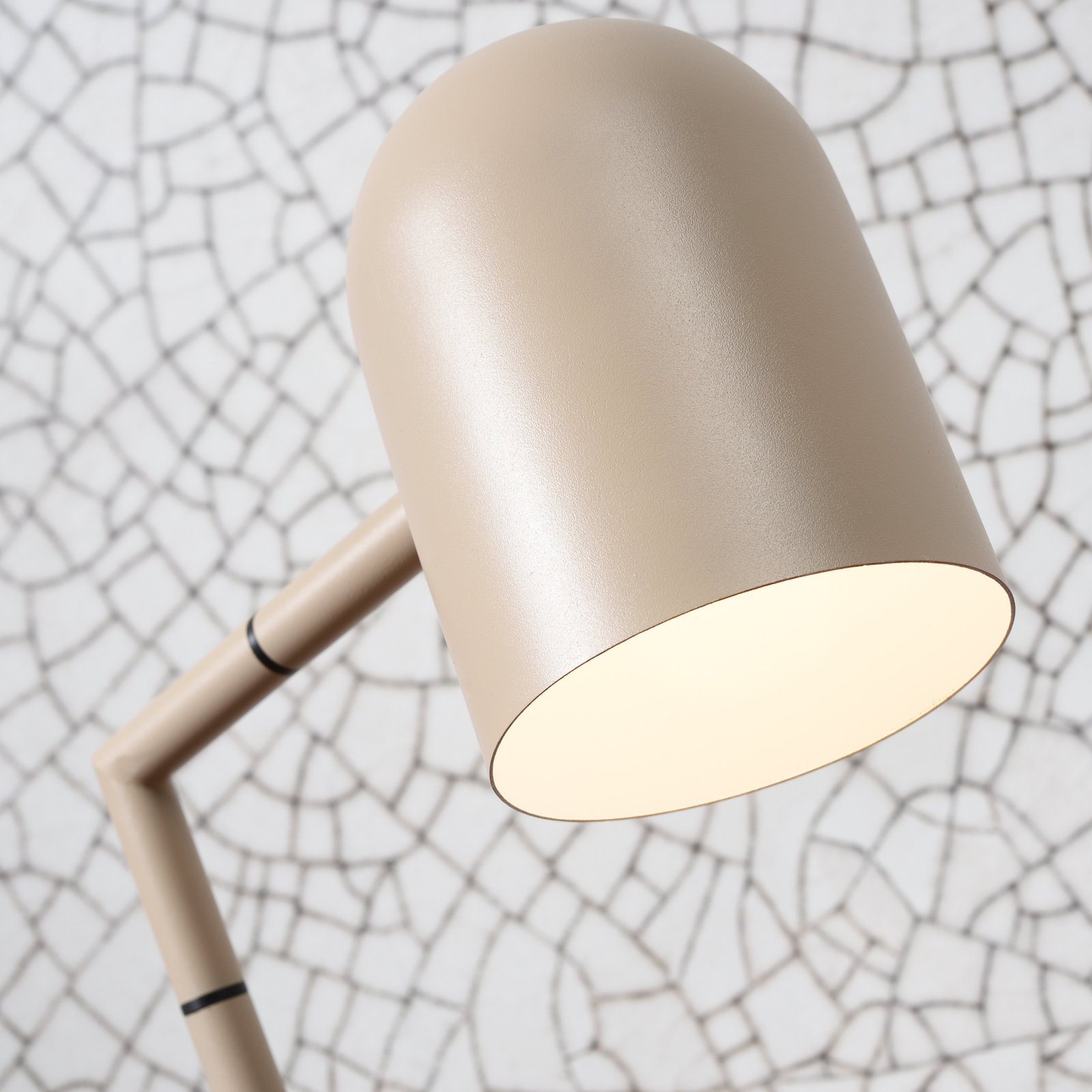 IT'S ABOUT ROMI Marseille table lamp, sand colour