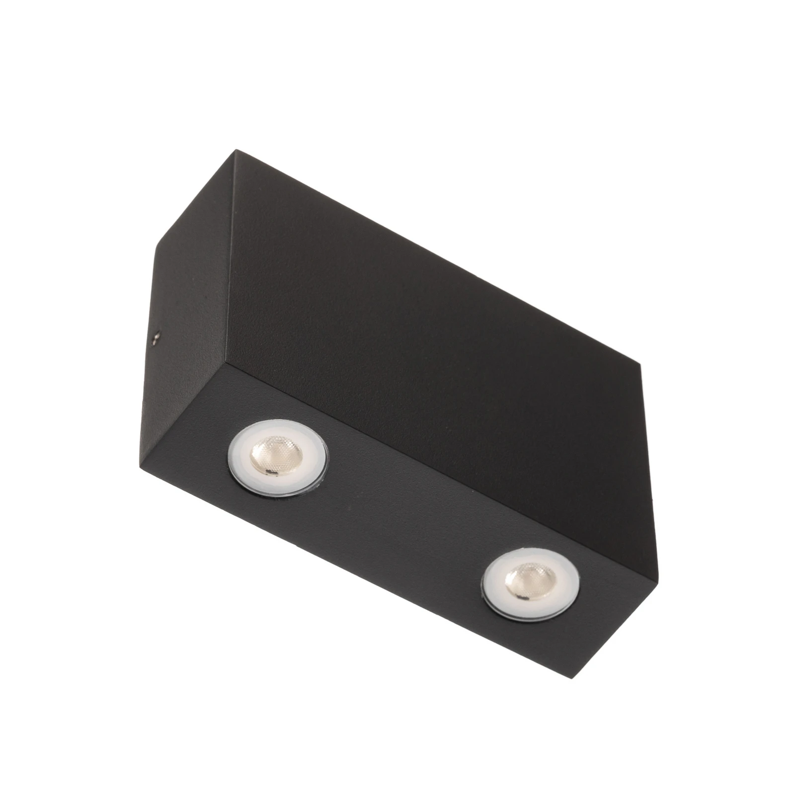 Candeeiro de parede exterior angular Henor com 4 LEDs