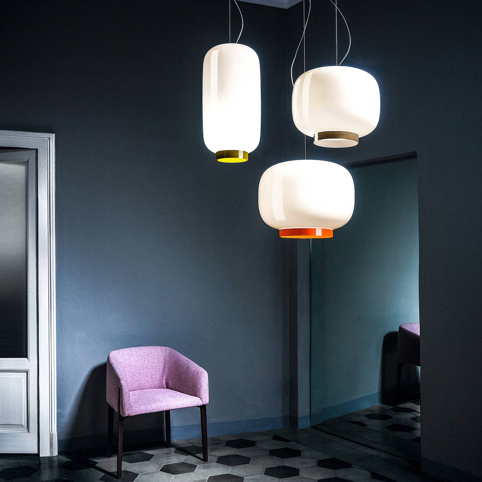 Foscarini Chouchin Reverse 1 lampa wisząca LED
