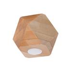 Envostar Peach Puff ceiling polyhedron wood 1-bulb
