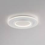 Paul Neuhaus Inteligentna lampa sufitowa LED Q-Kalina, biała, Ø 50 cm