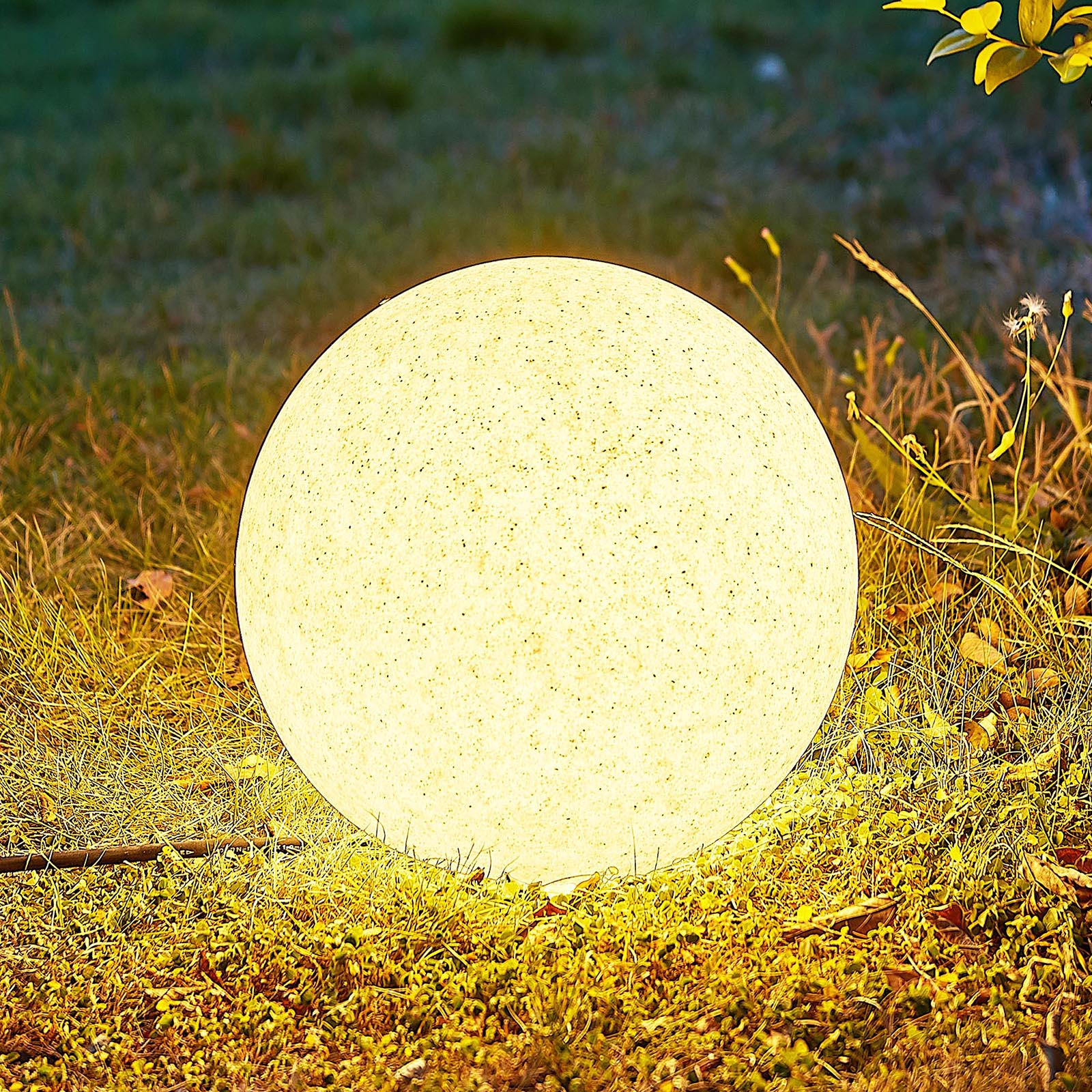 Orlana Leuchtkugel IP65 strukturiert 25 cm