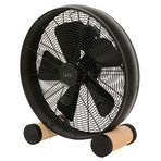Beacon table fan Breeze, wooden feet, Ø 41 cm, quiet