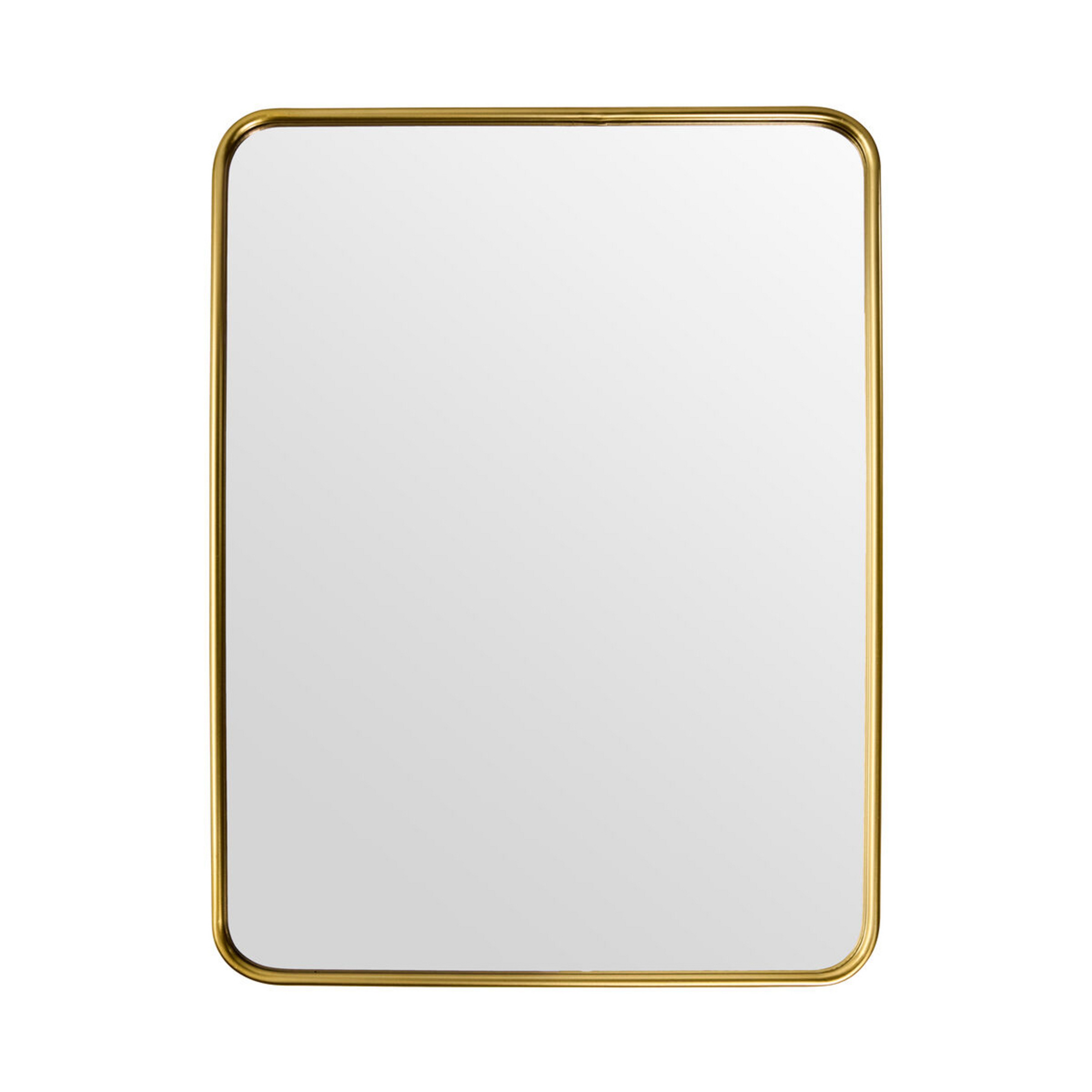 HDMirror wall mirror, gold, 80 x 60 cm - House Doctor