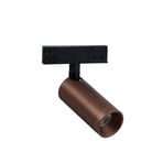 Designline Domino Mini skinnespot, brun, 11 cm – Antidark