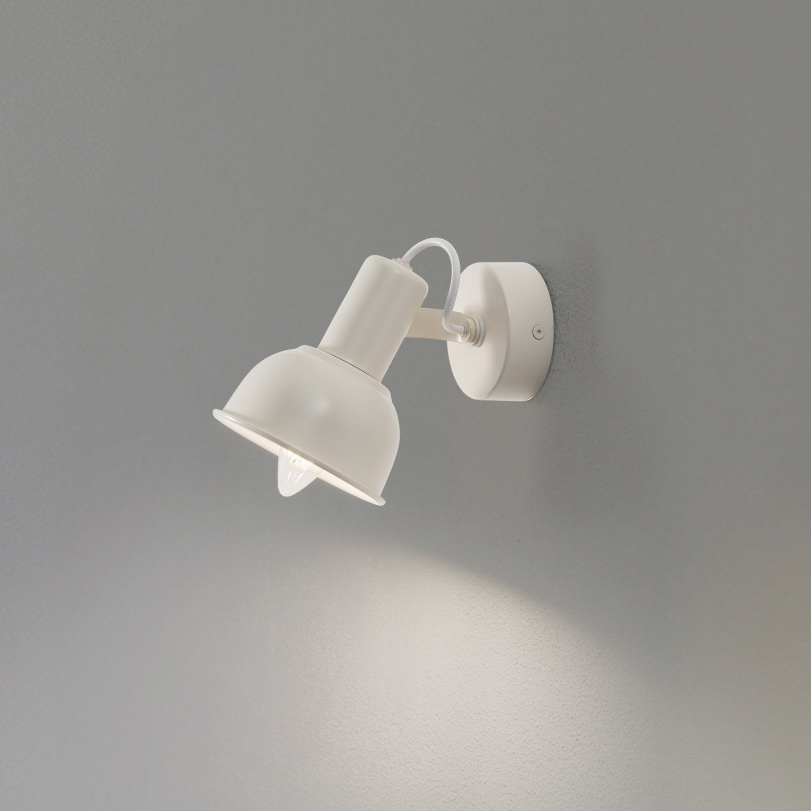 Argon Aplică de perete Trogir bej Ø 115 cm metal - Camera de zi / sufragerie - Design industrial