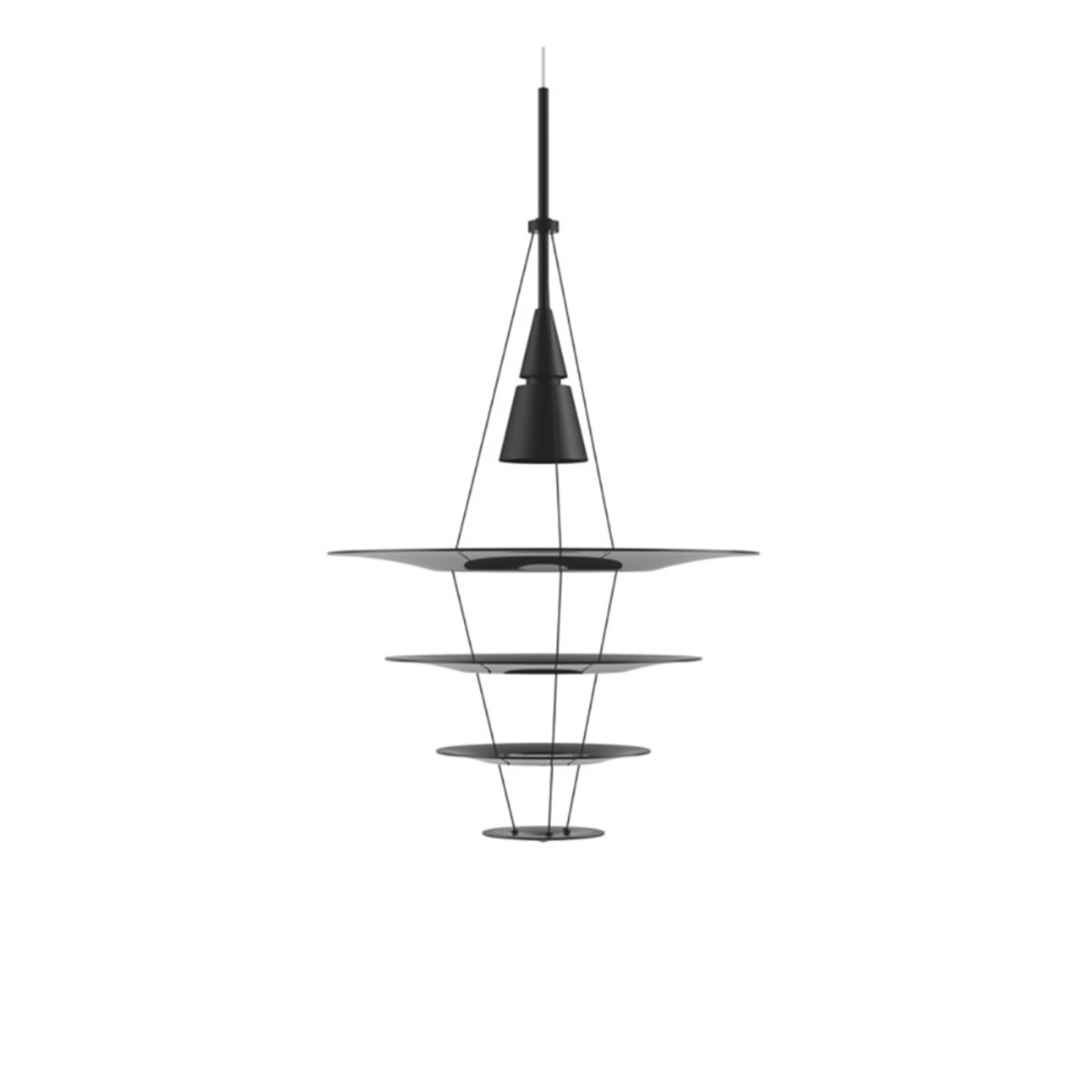 Enigma 425 Pendant Black - Louis Poulsen