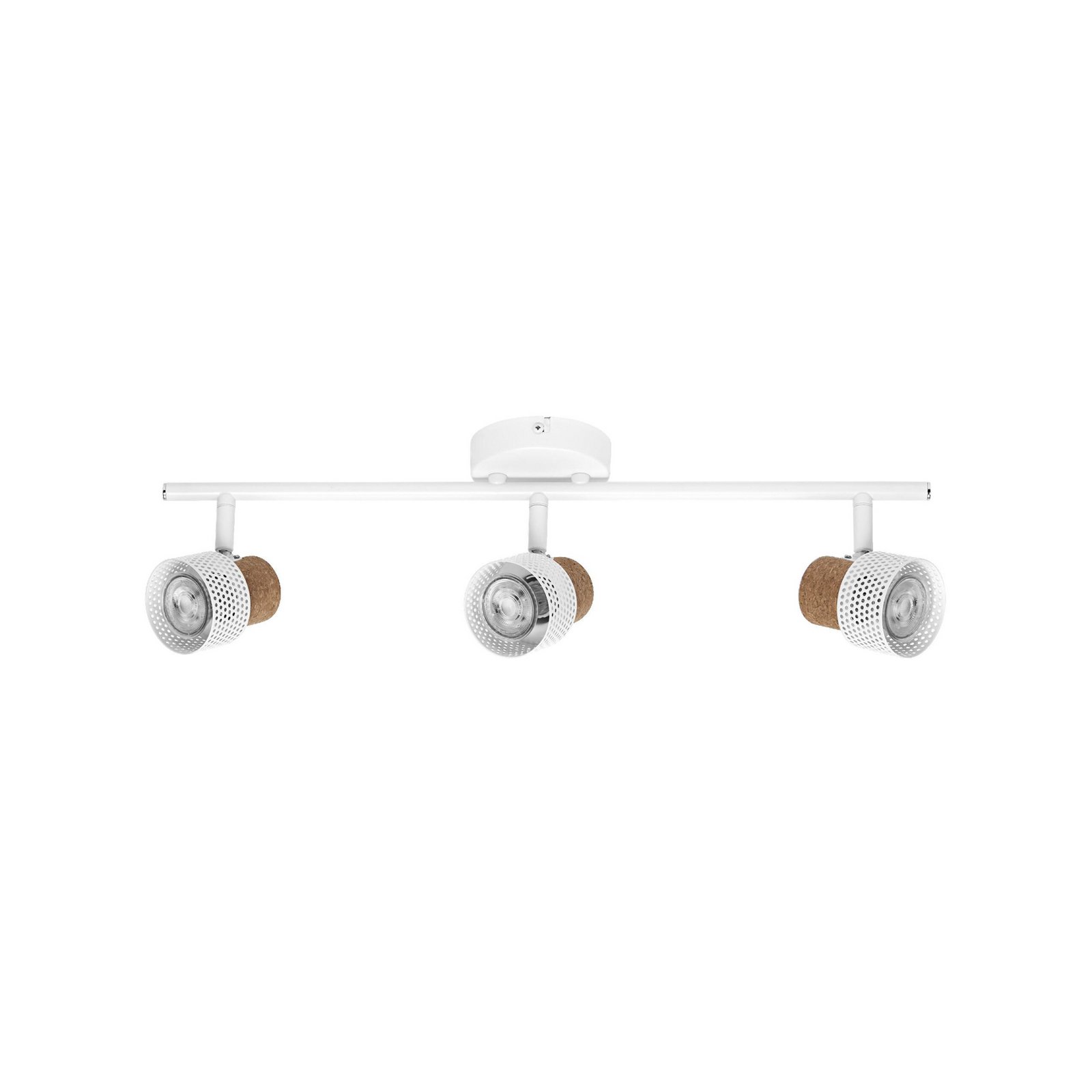 OSRAM Deckenstrahler CORK, weiß, 3 Spots, GU10-LED, 927, dim