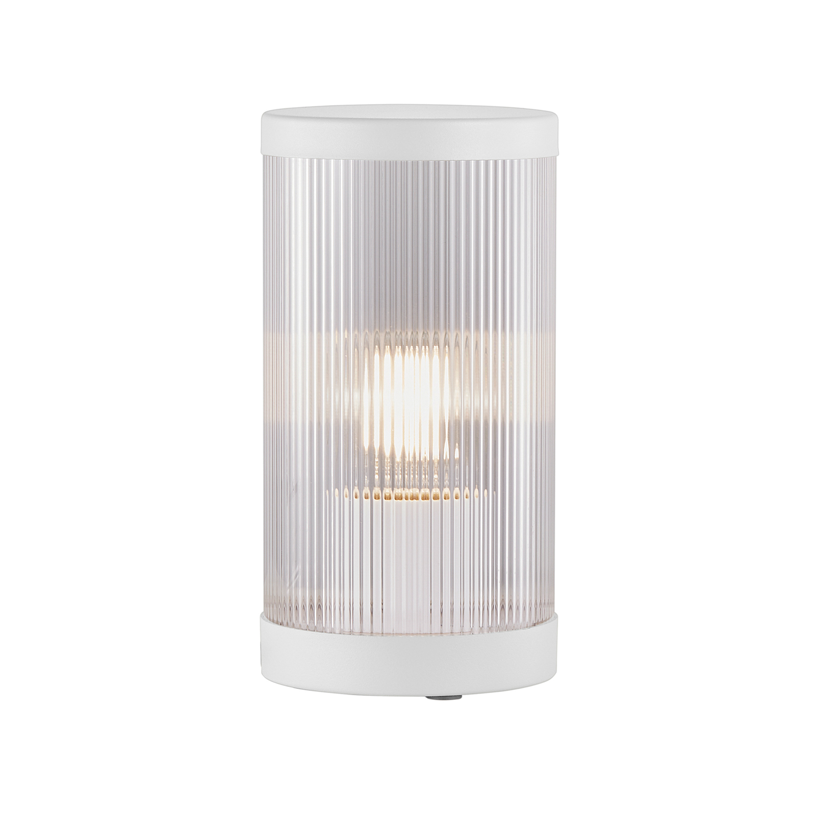 Coupar table lamp for outdoor use, white