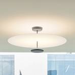 Vibia Flat LED таванна лампа с 2 светлини Ø 90 cm бяла
