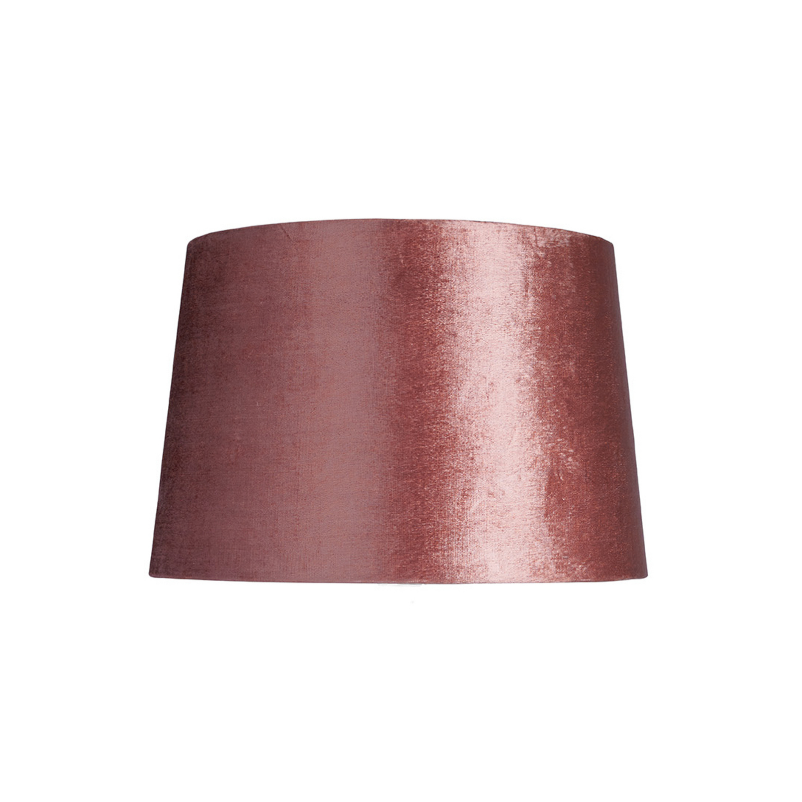 Abat-jour Lola, rouge, Ø 33 cm, velours - Watt & Veke