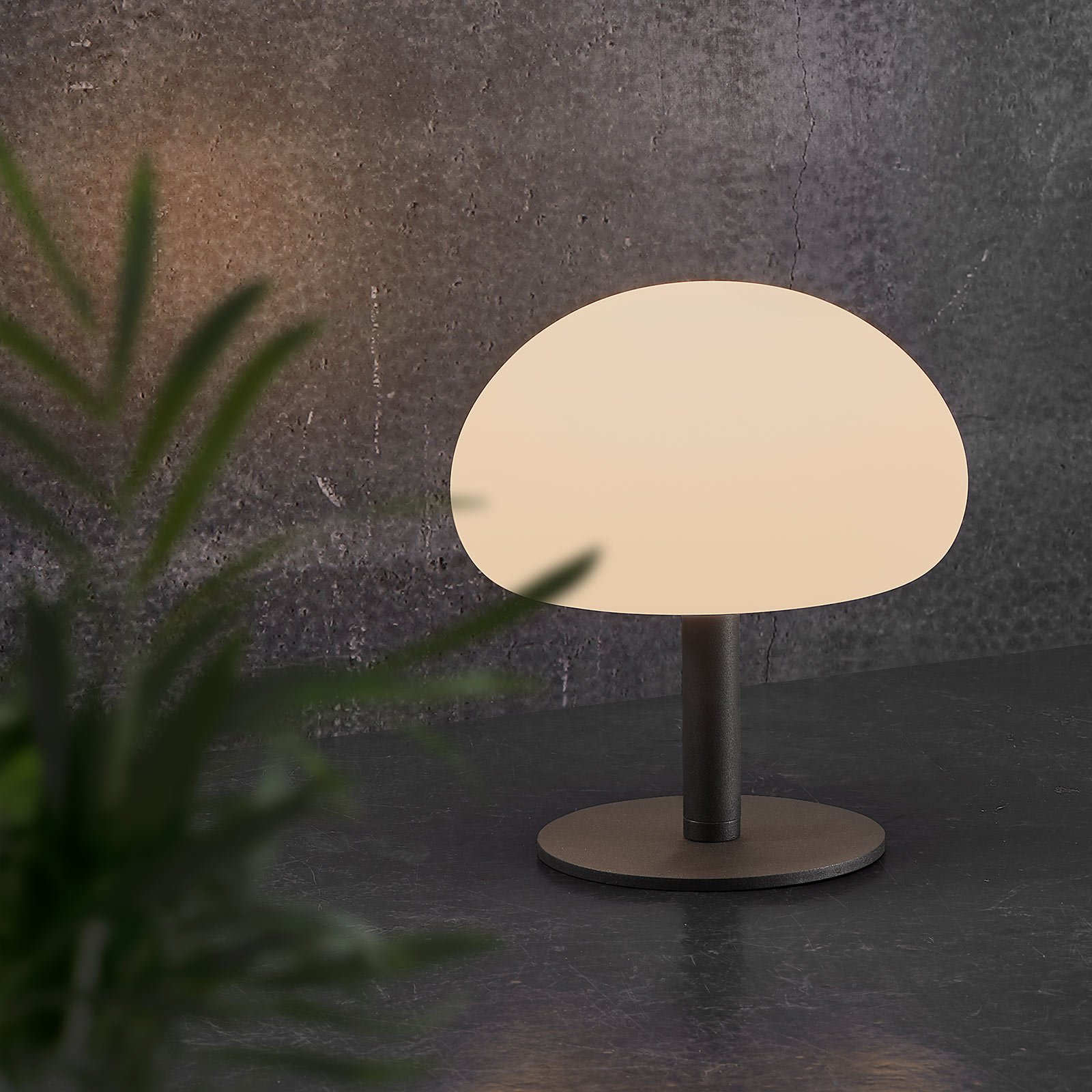 LED stolová lampa Sponge table/batéria/21,5 cm