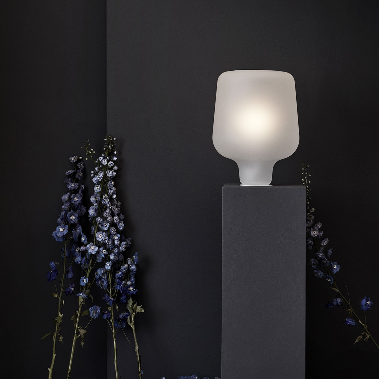 Northern Say my name - Bordlampe i glass