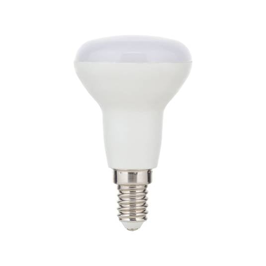 Refletor de lâmpada LED E14 R50 6W 3,000K 540lm regulável