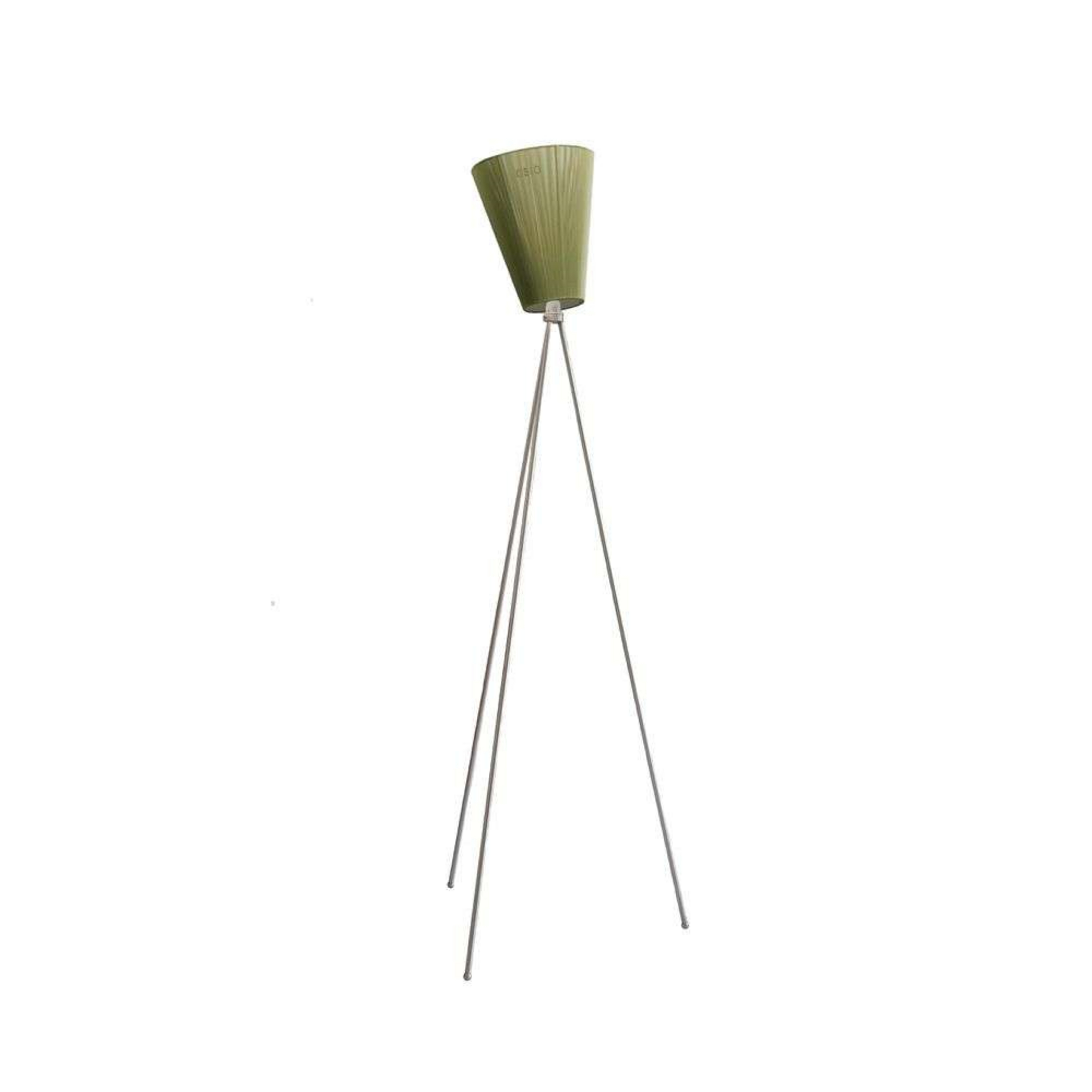 Oslo Wood Candeeiro de Pé Steel/Olive - Northern