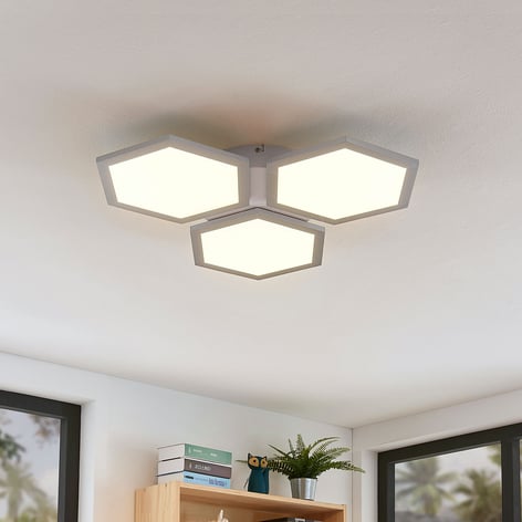LED-Deckenleuchte Leas, dimmbar, CCT, 3-flammig