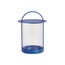 bleu / transparent