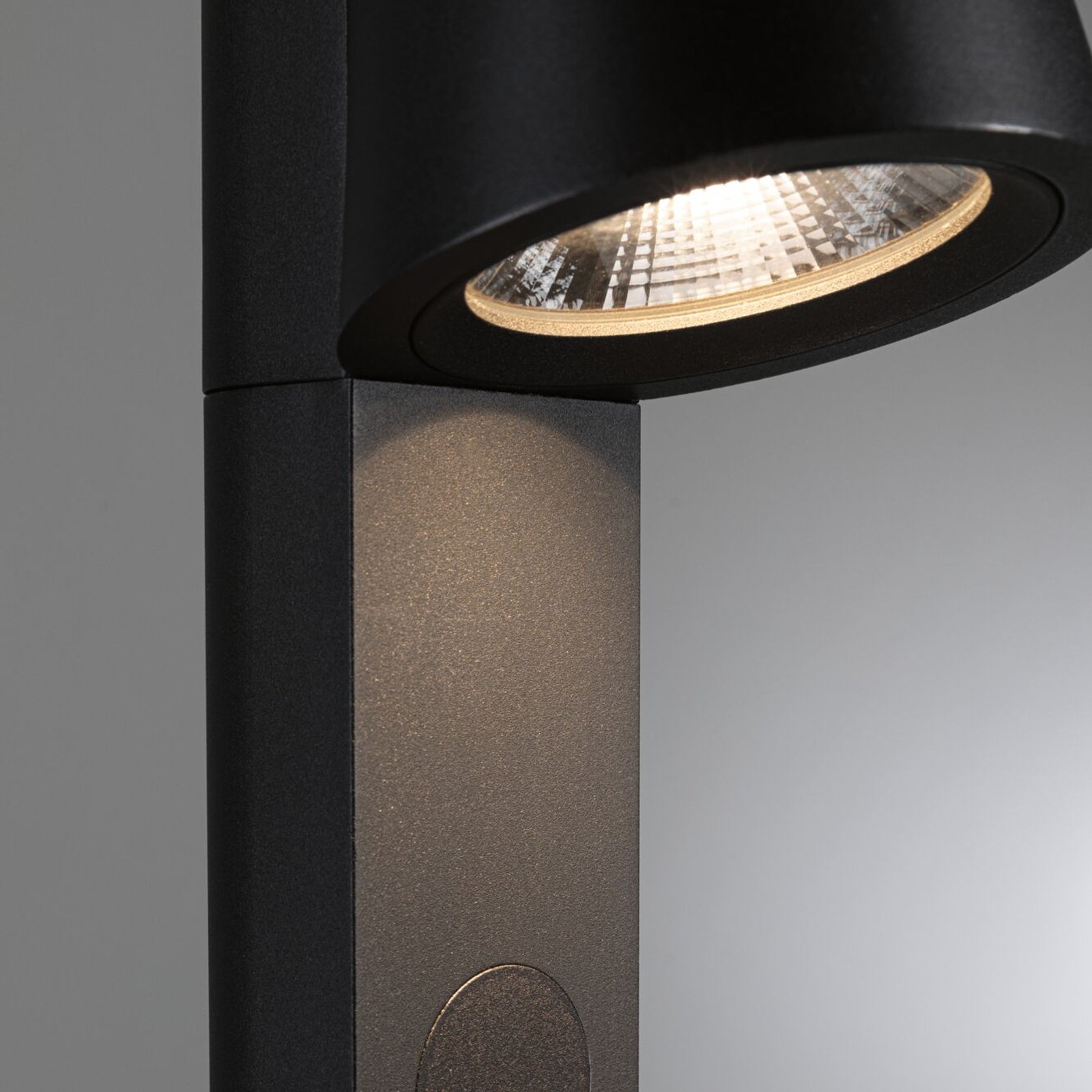 Bolardo luminoso exterior Caissa SWR antracita - Paulmann