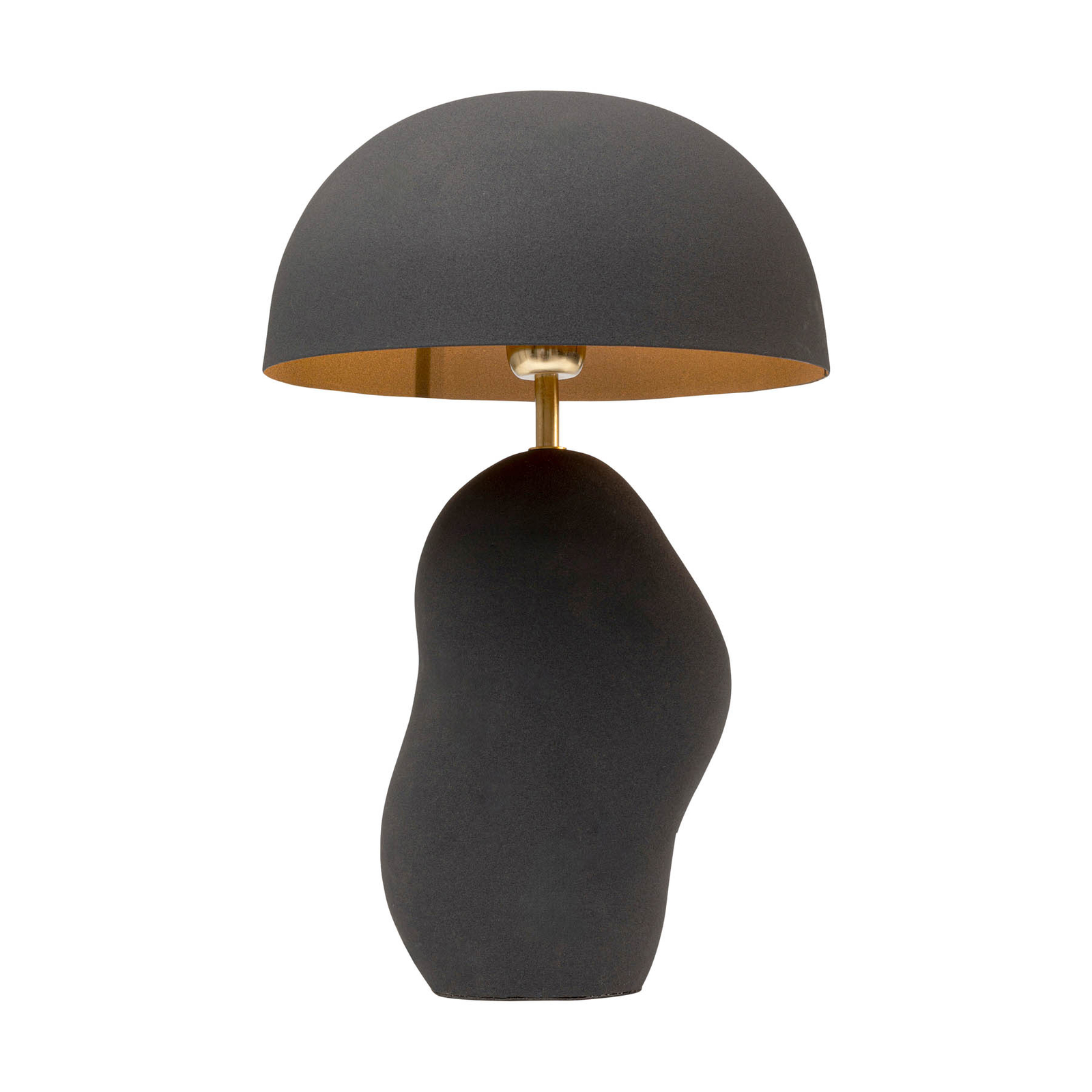 Lampa stołowa KARE Nube, czarna, stal, wysokość 27 cm