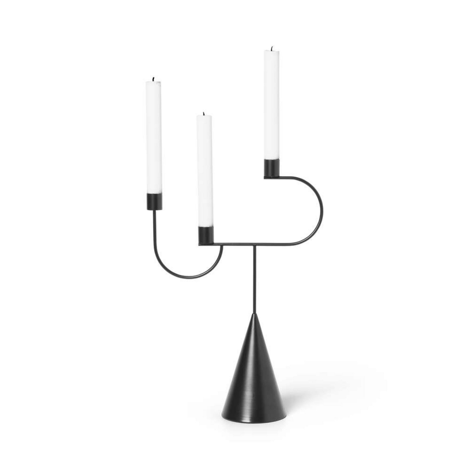 Avant Candelabra Black - ferm LIVING