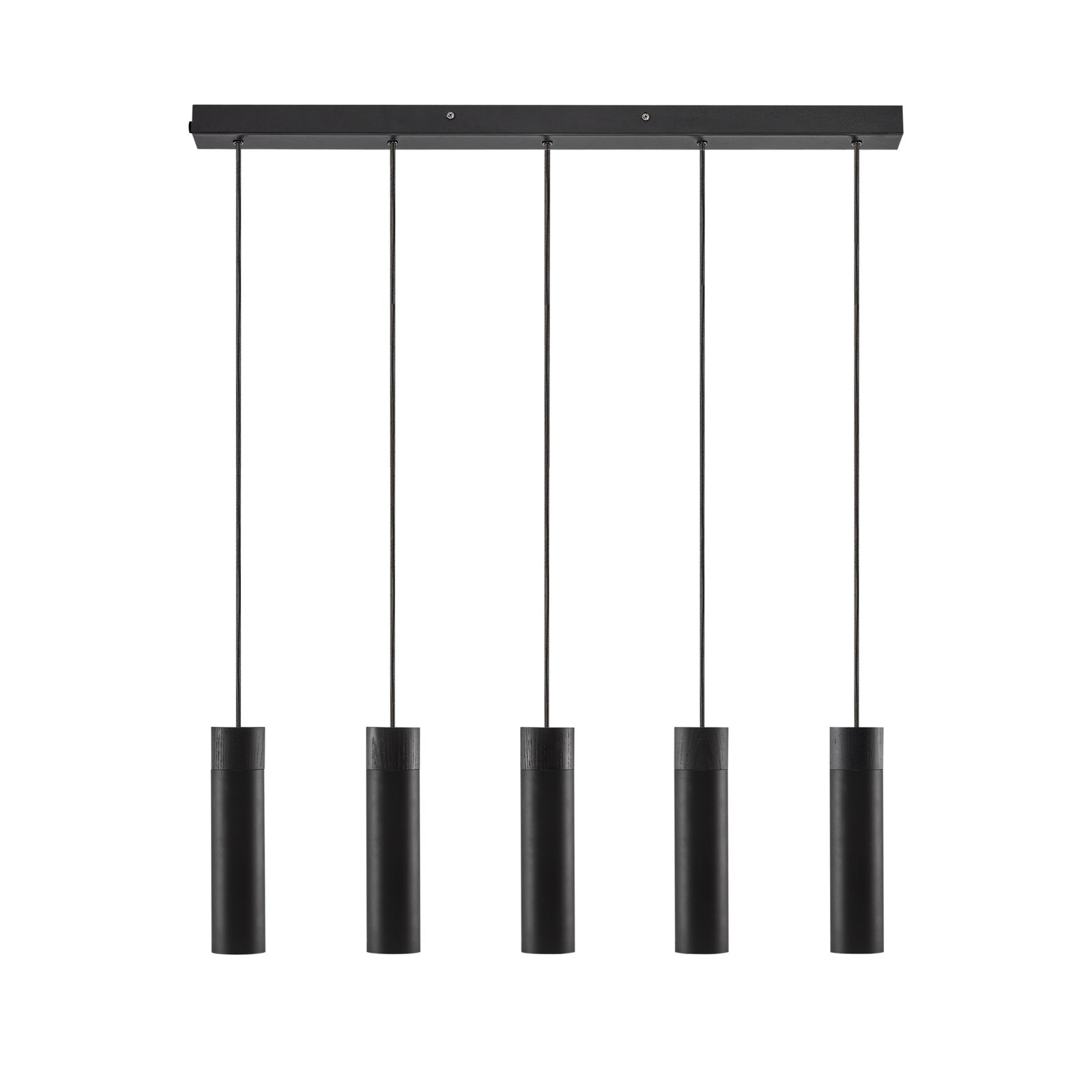 Tilo 5 Pendelleuchte Black - Nordlux