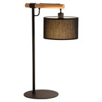 Romeo table lamp with textile shade