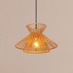 Piekaramais gaismeklis Tasman, Ø 32 cm, dabīgā krāsā, papīrs