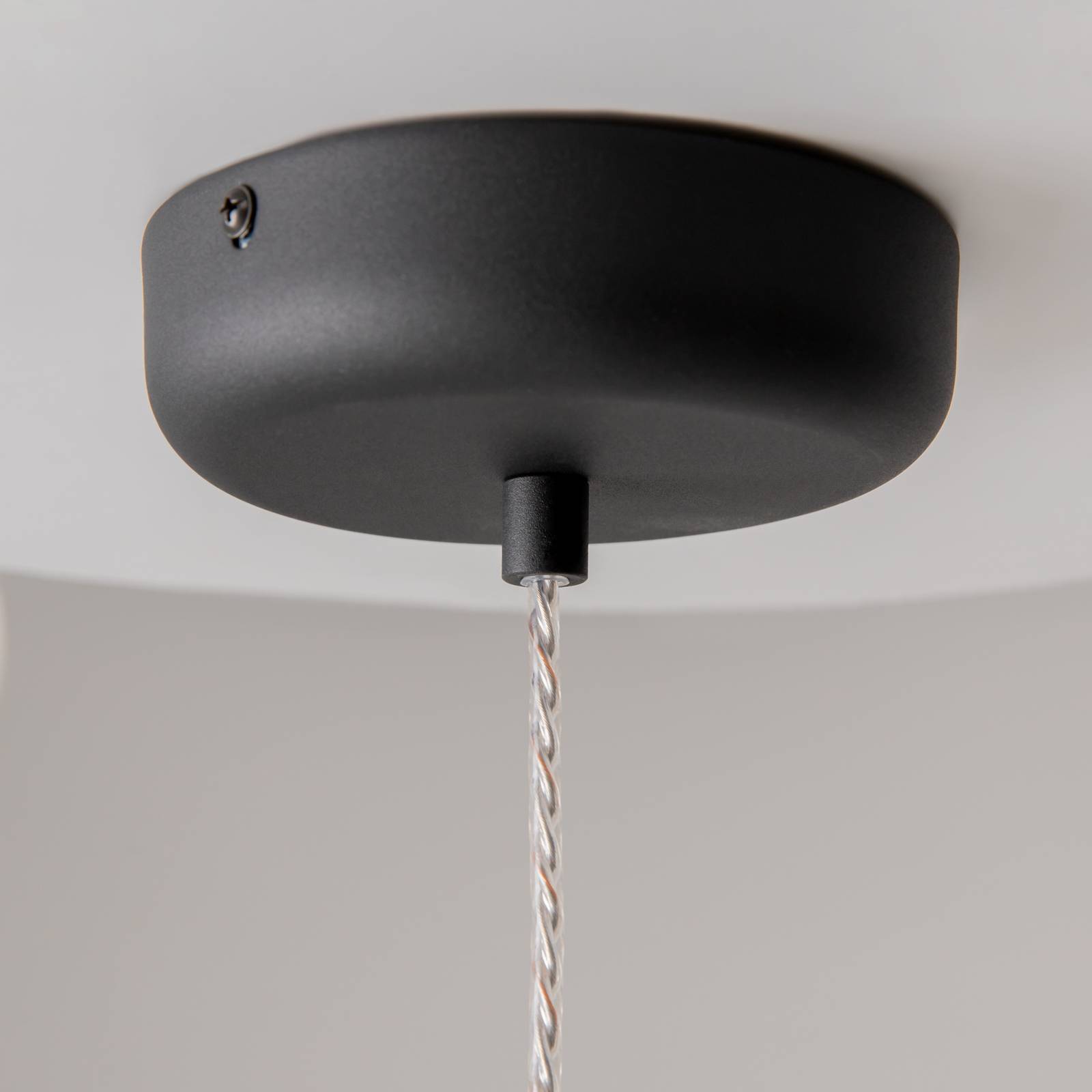 Maytoni Żyrandol LED Spirito, dymny, szkło, Ø 26 cm
