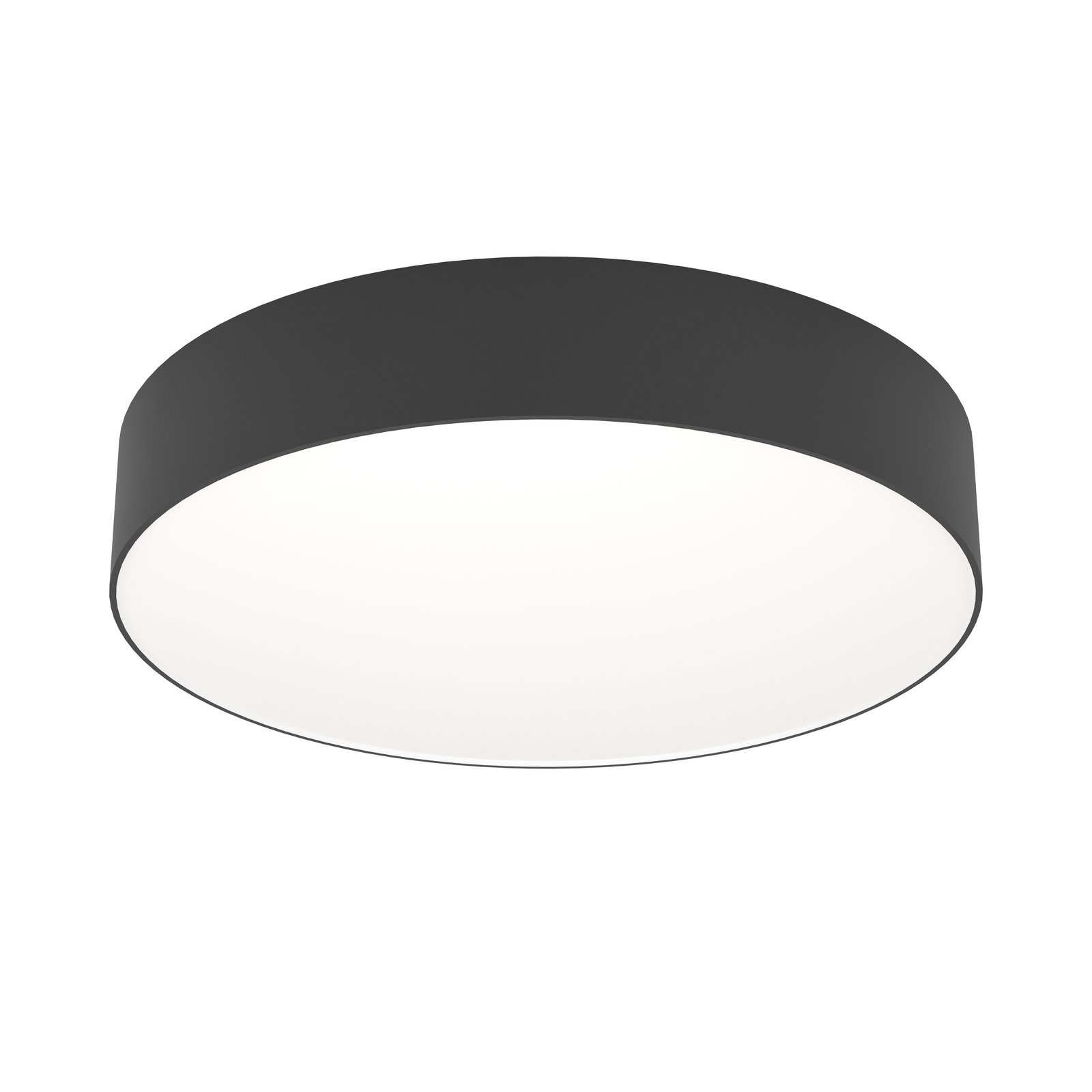 EGLO connect Lámpara LED de techo inteligente Gallizzi-Z, negro, Ø 39 cm