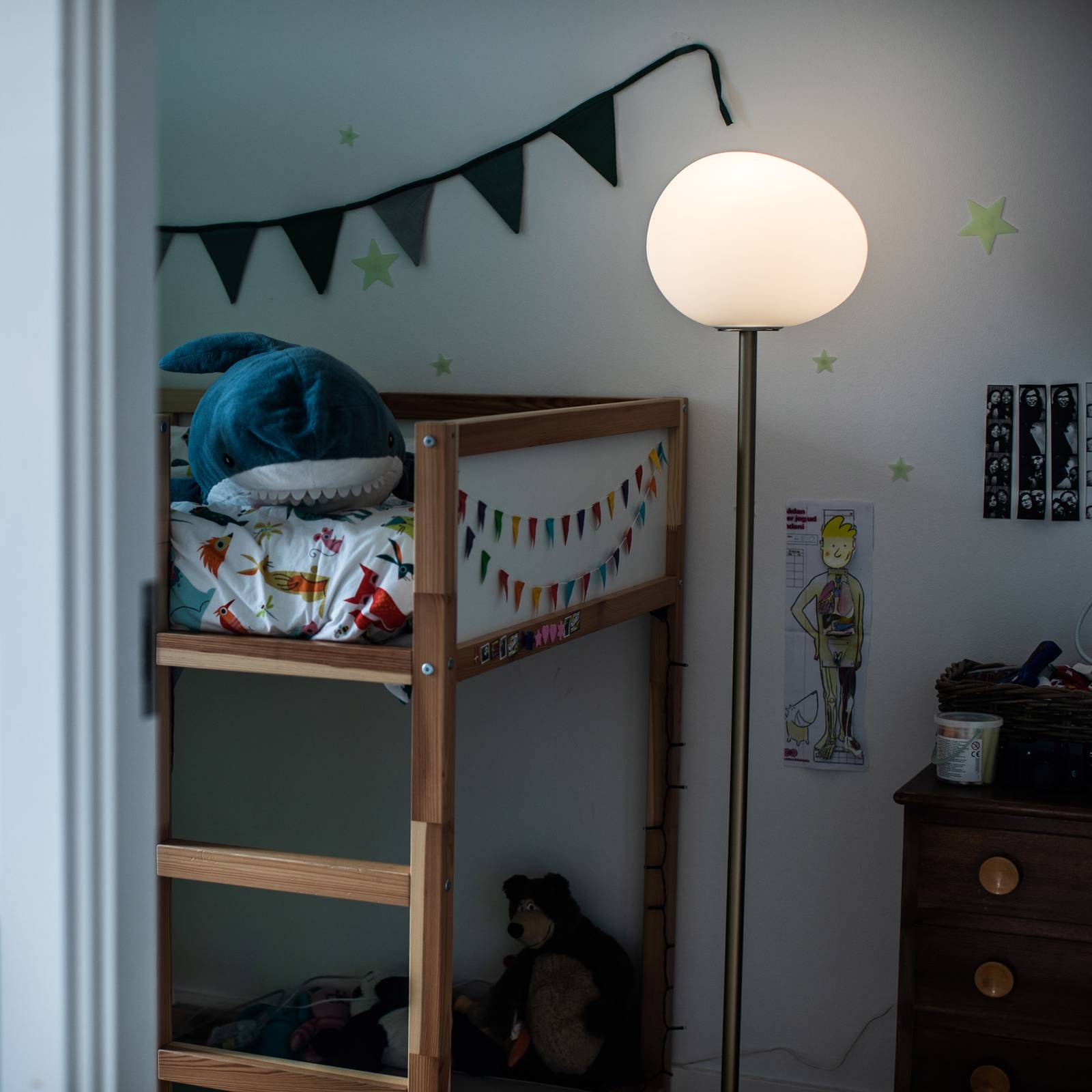 Foscarini Gregg grande lampa stojąca 186cm, grafit