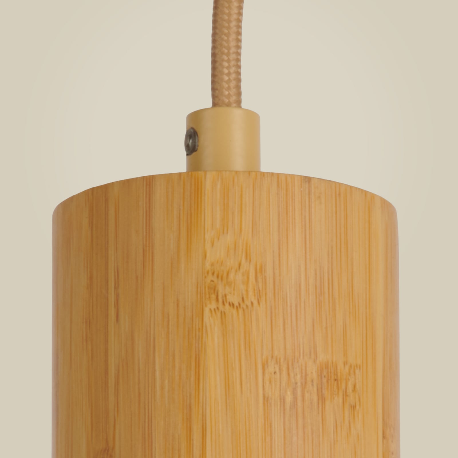 GOOD & MOJO Suspension Java, naturel, bambou, GU10