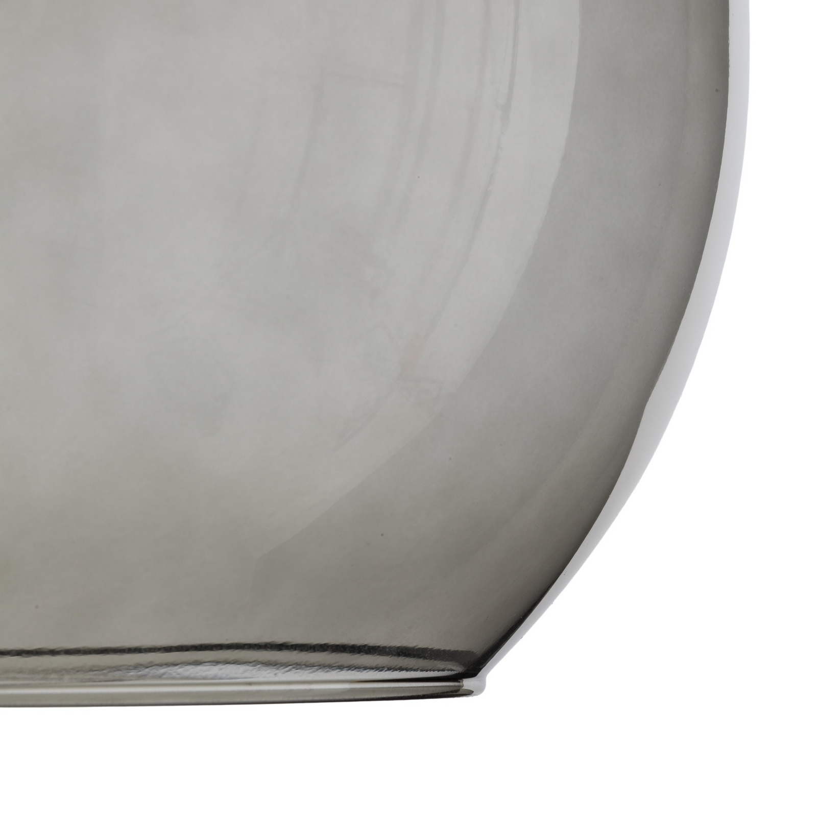 Hängeleuchte Cubus, rauchgrau, Glas, Ø 30 cm, E27